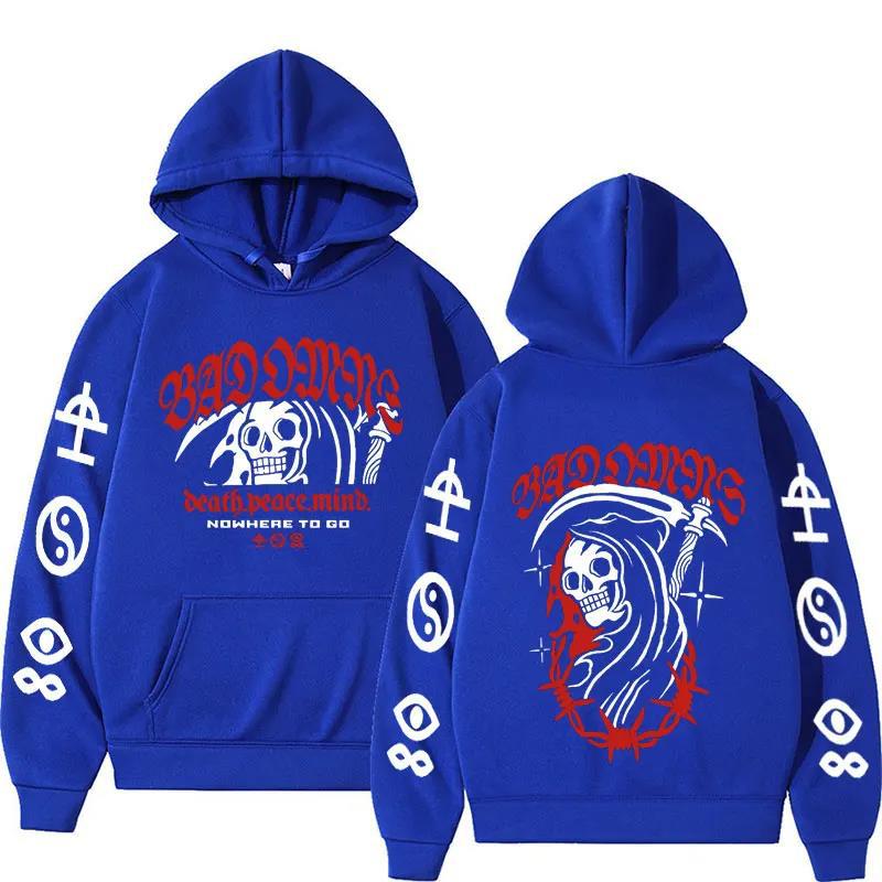 Bad Omens Rock Band Music Tour Print Hoodie Autumn Sweatshirt Men Womnen Fashion Brand Design Pullover Men's Fleece Hoodies