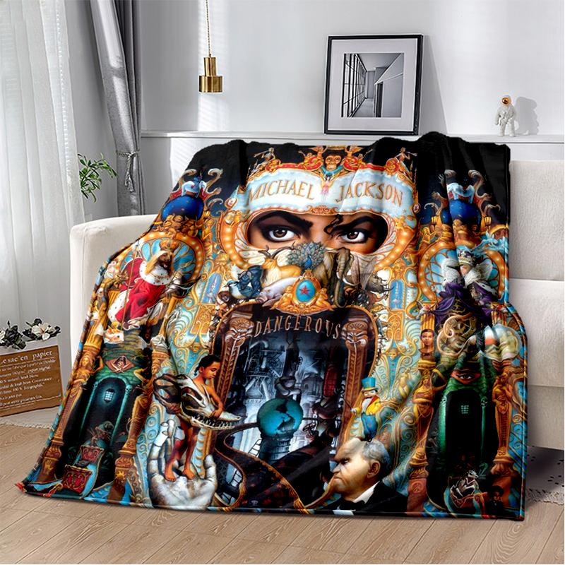 29 Style New Michael Jackson King of Pop MJ Star Blanket,Soft Throw Blanket for Home Bedroom Bed Sofa Travel Office Cover Kids