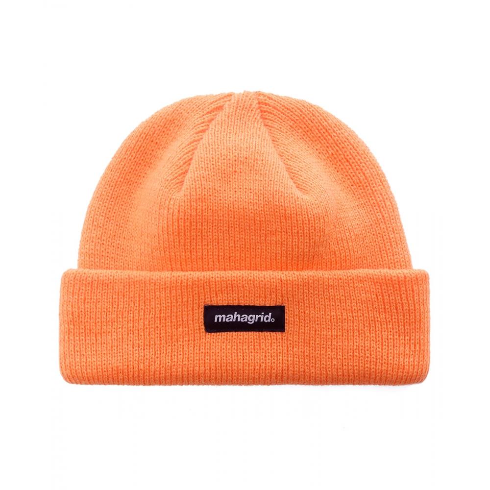 

MAHAGRID ORIGIN LOGO SHORT BEANIE ORANGEMG2AFMAB23A