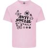 Antisocial Butterfly Unisexs Light Cotton TShirt