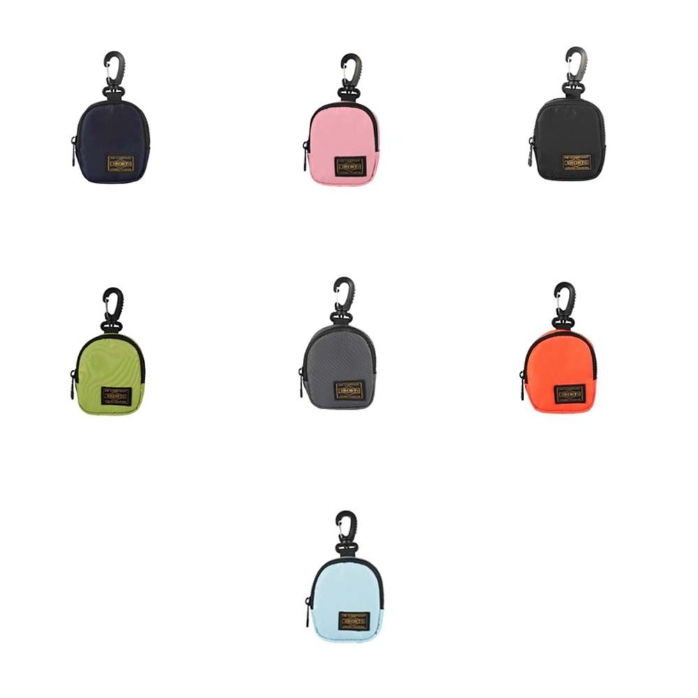 Cloth Mini Zero Wallet Zipper Pouch Earphone Bag Men Storage Purse Bag  Student