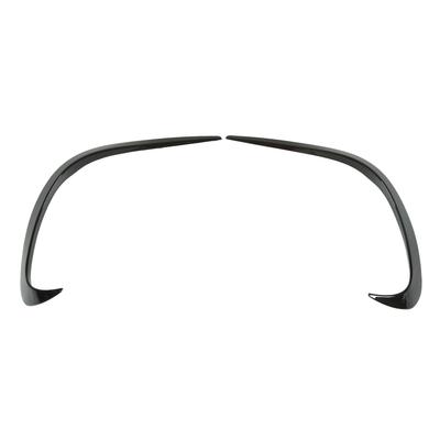 2PCS Front Bumper Air Spoiler Piano Black Smooth Surface Rustproof Replacement For Mercedes‑Benz C‑class W206 2022+