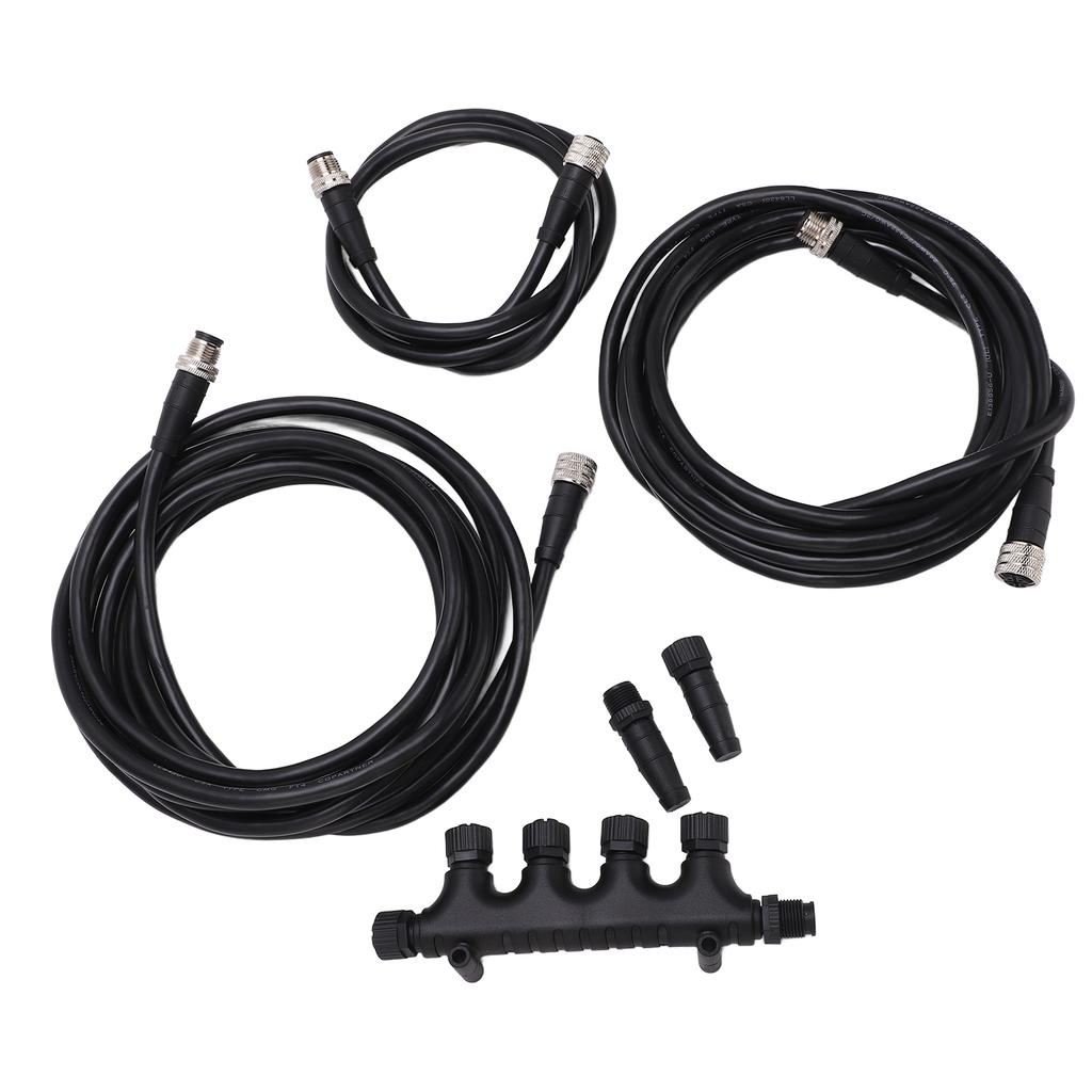 Marine NMEA 2000 Starter Kit Cable Connector Termination Combination ABS Rustproof Universal
