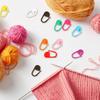 50PCS/Set Colorful Small Mark Buckle Assorted Random Colors 2.2cm Size Sweater Marker Pin Crochet Locking Sewing Accessories ZYF