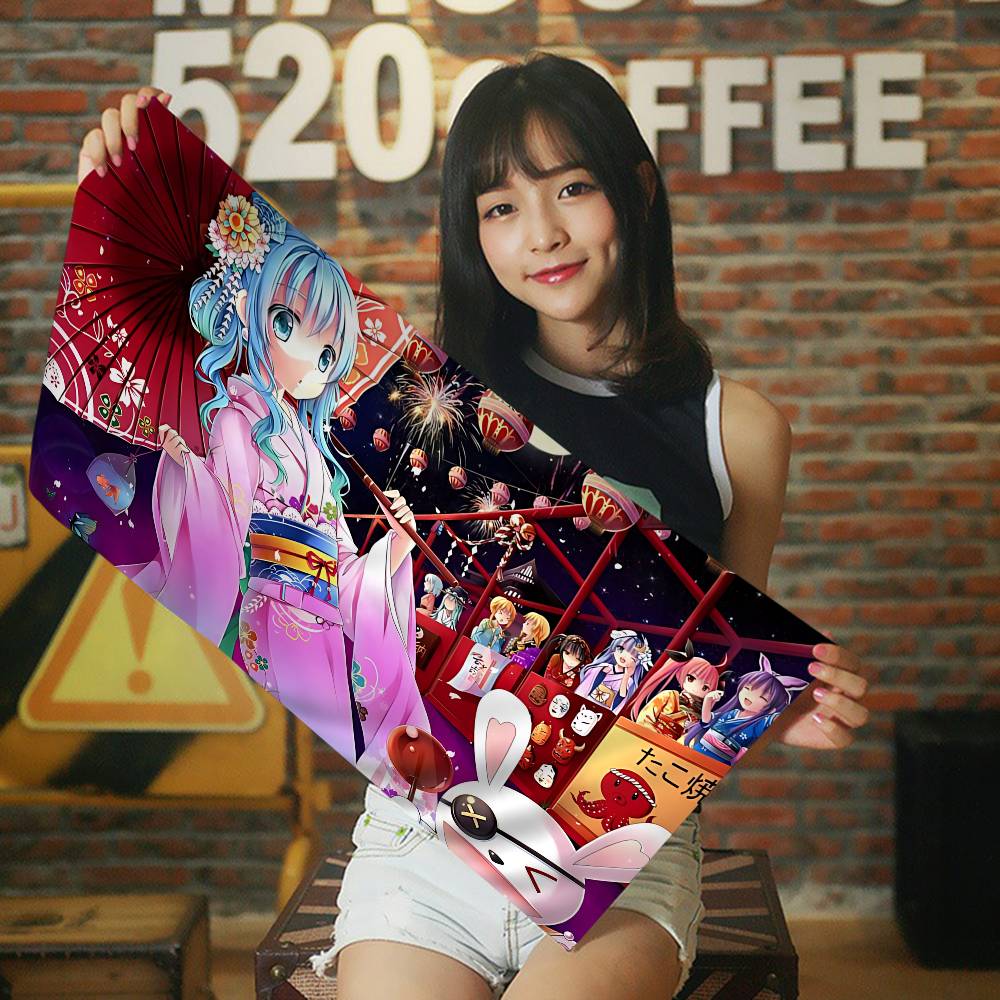 Date A Live Cartoon Bath Towel Microfiber Soft Water Absorbing Breathable For Girl Kids Decorative Cartoon Beach Towel
