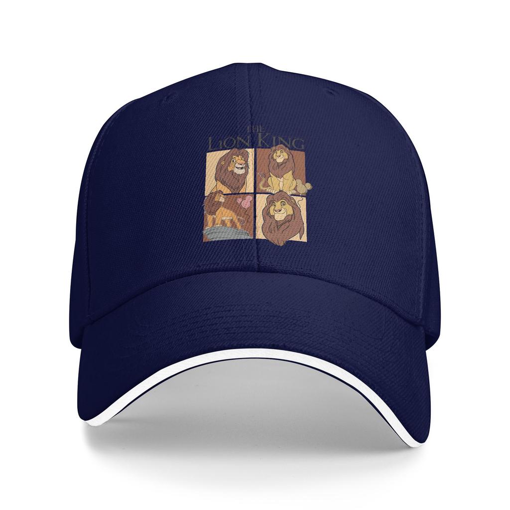 The Lion King Baseball Cap Vintage Unisex Unisex Hip Hop Hats Adjustable Print Hunting Camping Snapback Cap Birthday Gift