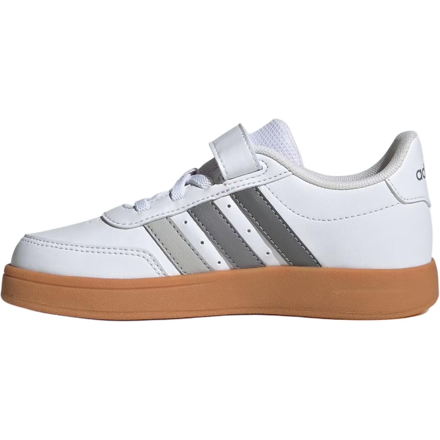 

Adidas Breaknet 2.0 Удобные Универсальные Нескользящие Прочные Низкие Детские Кеды для Скейтборда Детские Кроссовки Белый Серый Смоляно-желтый JI0962 29