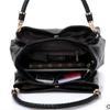 Borsa da donna grande capacità borsa da viaggio giornaliero borsa a tracolla da donna stampa coccodrillo borsa a mano con faccia luminosa shopping
