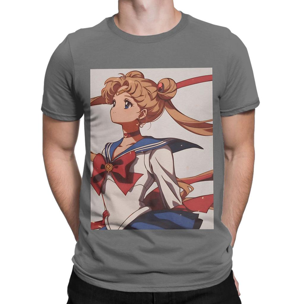 Usagi Tsukino Graphic 100 Cotton TShirt Tsukino Usagi Tees Tops For Unisex
