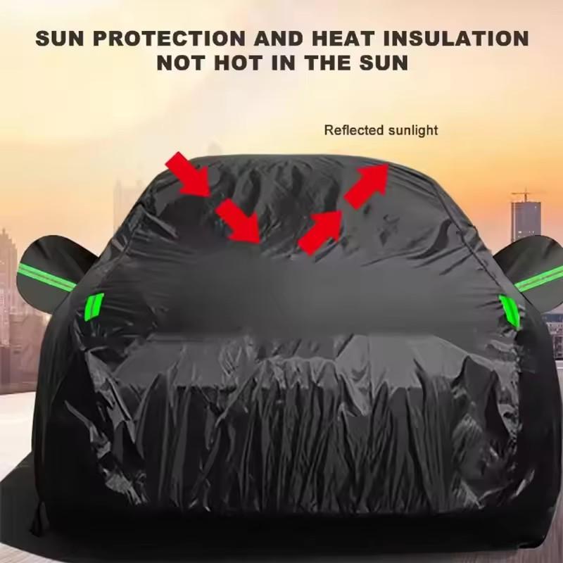 For Tesla Model Y All-Weather Car Covers 6-in-1 Waterproof Dustproof UV Proof Snowproof Scratch Resistant Protection