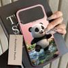 Chubby Panda Back Phone Cover Case for iPhone 17 Pro Max 11 XS 13 Pro XR 12 Air 15 Plus 16 14