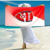 1pc A-Arsenal Beach Towel, Comfortable and Thick, and Swimming/Bath/Picnic/Camping Towel, Suitable for Seaside Beaches