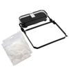 Suction Cup Sink Strainer with Mesh Filters To Trap Debris Kitchen Sink Drain Strainer Suitable for Kitchen and Bathroom