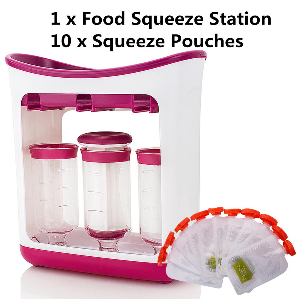 squeeze station pouches