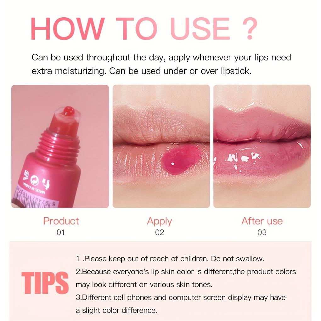 SAM SUGAR 5 Colori Burrocacao Idratante Specchio Lucidalabbra Rosa Labbra Guava Vaniglia Torta al Caffè Odore Rossetto Olio Trasparente Trucco