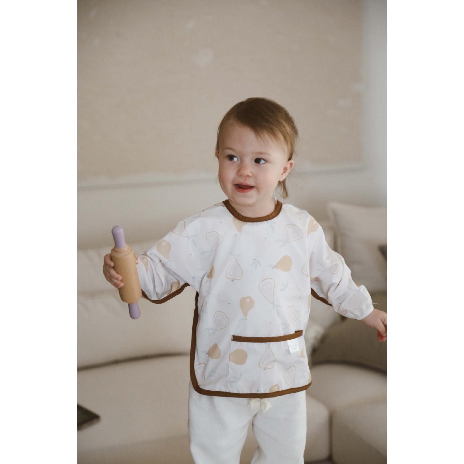 

Фартук с защитой от жидкости с длинными рукавами (6-36 месяцев) Standart