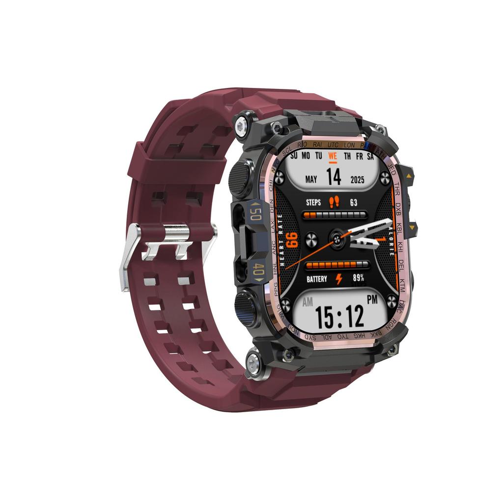 Q888 4G Smartwatch: HD Clear AMOLED, Large Screen, Android OS, SIM Slot, Rotating Camera, Flashlight.