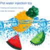 Reusable Pet Cooling Chew Toy for Dogs Cats Teething Relief Summer Ice Frozen Fruit Shape Durable Watermelon Pineapple Lemon