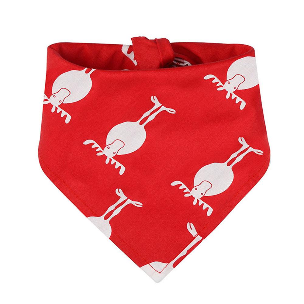 Christmas Dog Bandana Christmas Pet Supplies Dog Accessories Pets Bandanas Scarf Collar for Small Dogs Cats Puppy Triangular Bib (as the picture,S)