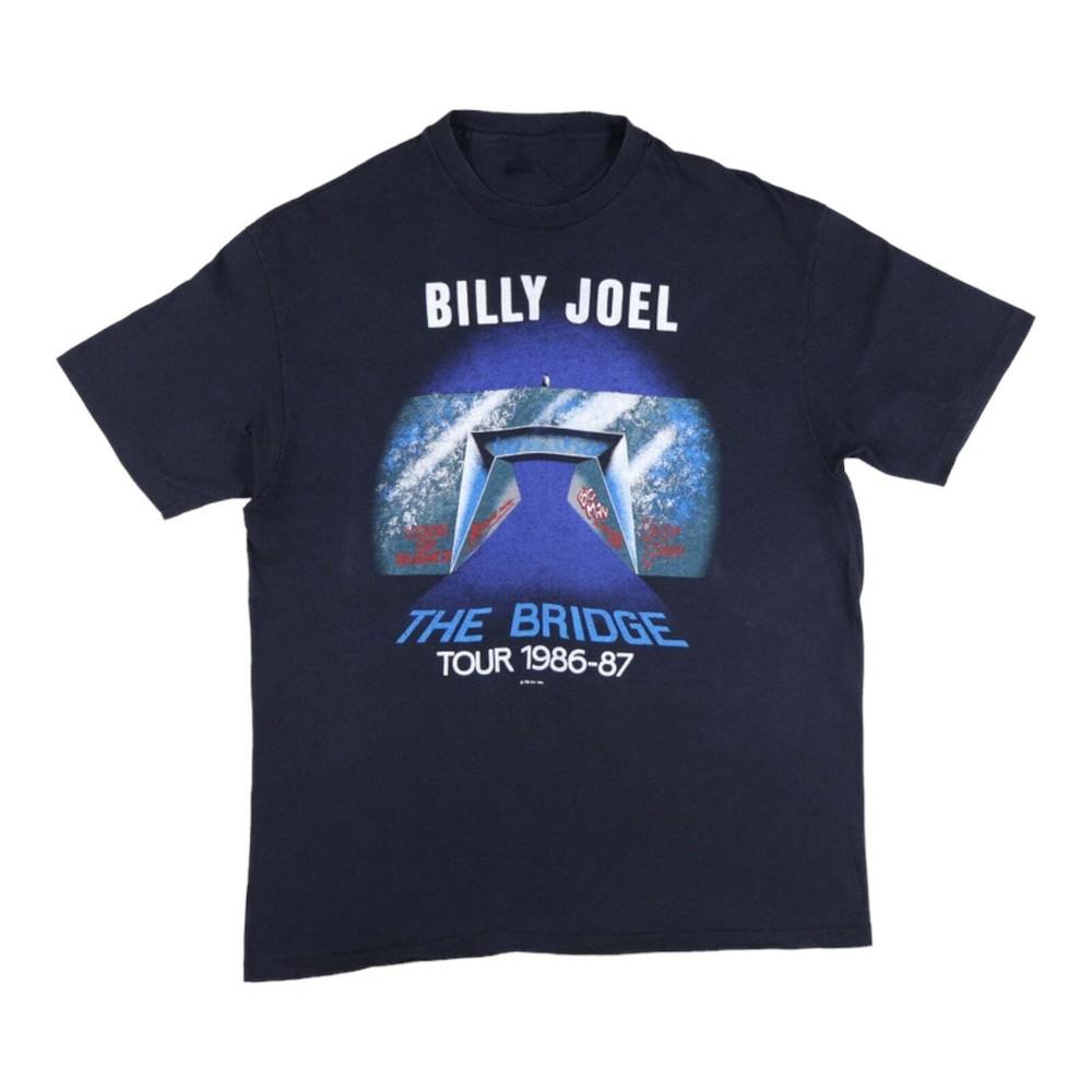 Vintage Billy Joel The Bridge Tour T-shirt All Size S to 5XL NE391 Unisex T-Shirt XXXXL