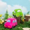 Educational Pull Backrest Soft Auto Companion Snug Furry Plush Wheeled Ride The Can Run Animated Automobile Doll Bday Favors