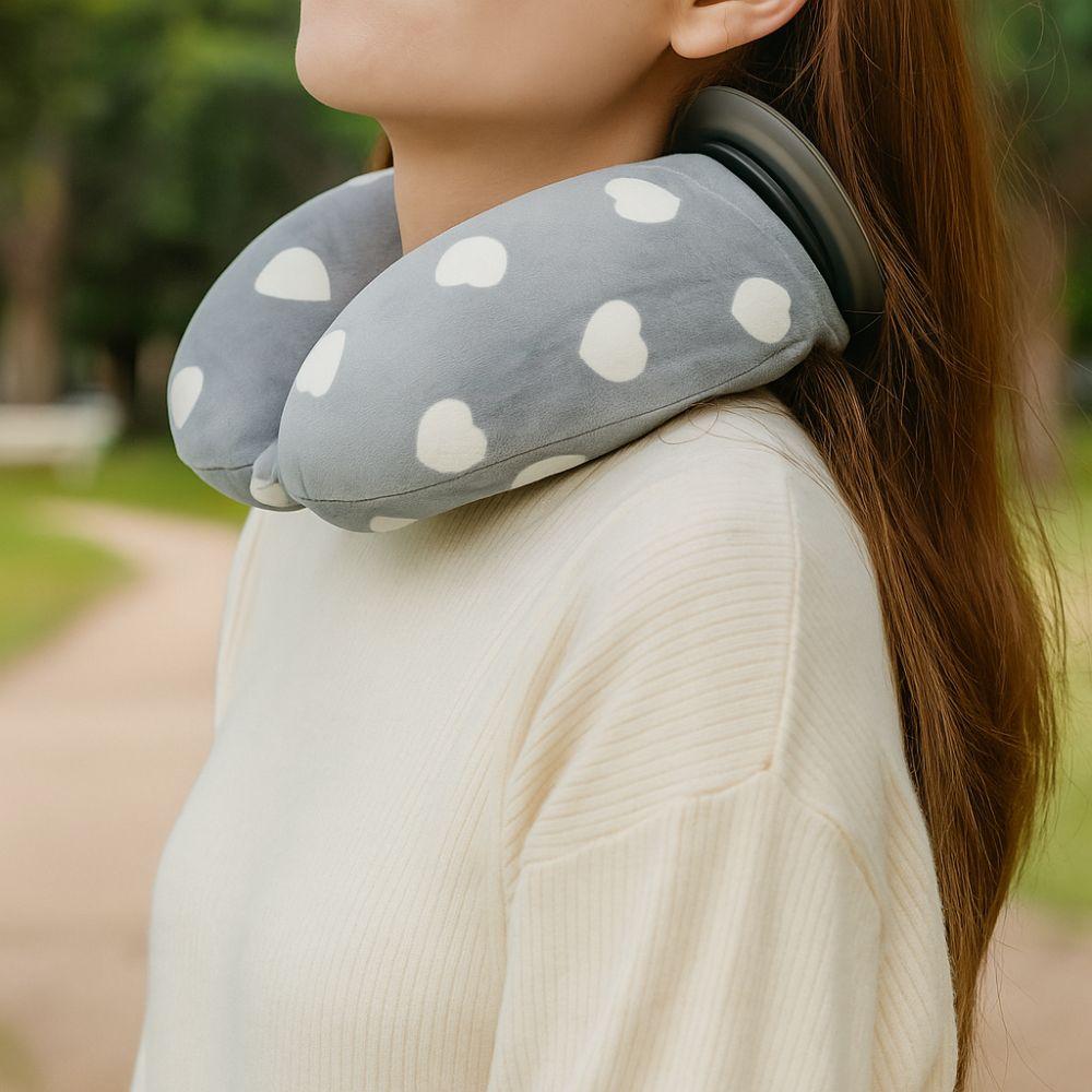 Portable Icy Cooling Neck Bag PVC Hot-water Bag Neck Support Cold Collar Neck Protector  Running