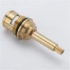 Replacement Ceramic Tap Cartridge, Brass Ceramic Stem Disc Cartridge Insert Faucet Valve Quarter TurnCeramic Tap Valves for Bathroom Kitchen Tap(Red)