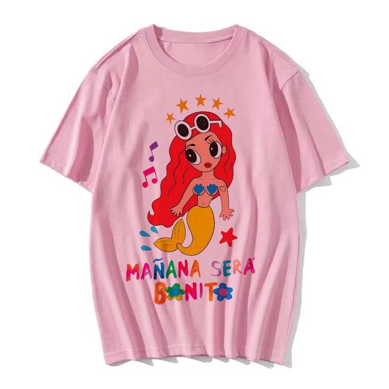 Tshirt Tomorrow Sera Nice Karol G Tee Women Comic Y2K Streetwear Top Female 2000s T-shirt Harajuku Anime Clothing T Shirt