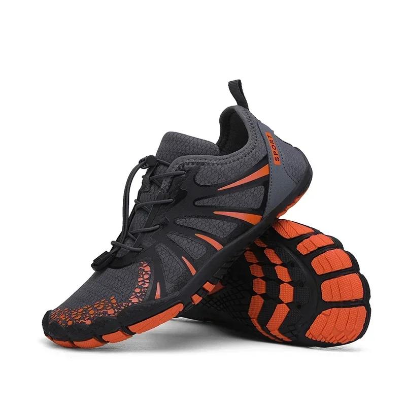 Summer New Beach Aqua Water Shoes Men Quick Dry Women Breathable water Sneakers Footwear Barefoot Swimming Hiking Gym Shoes