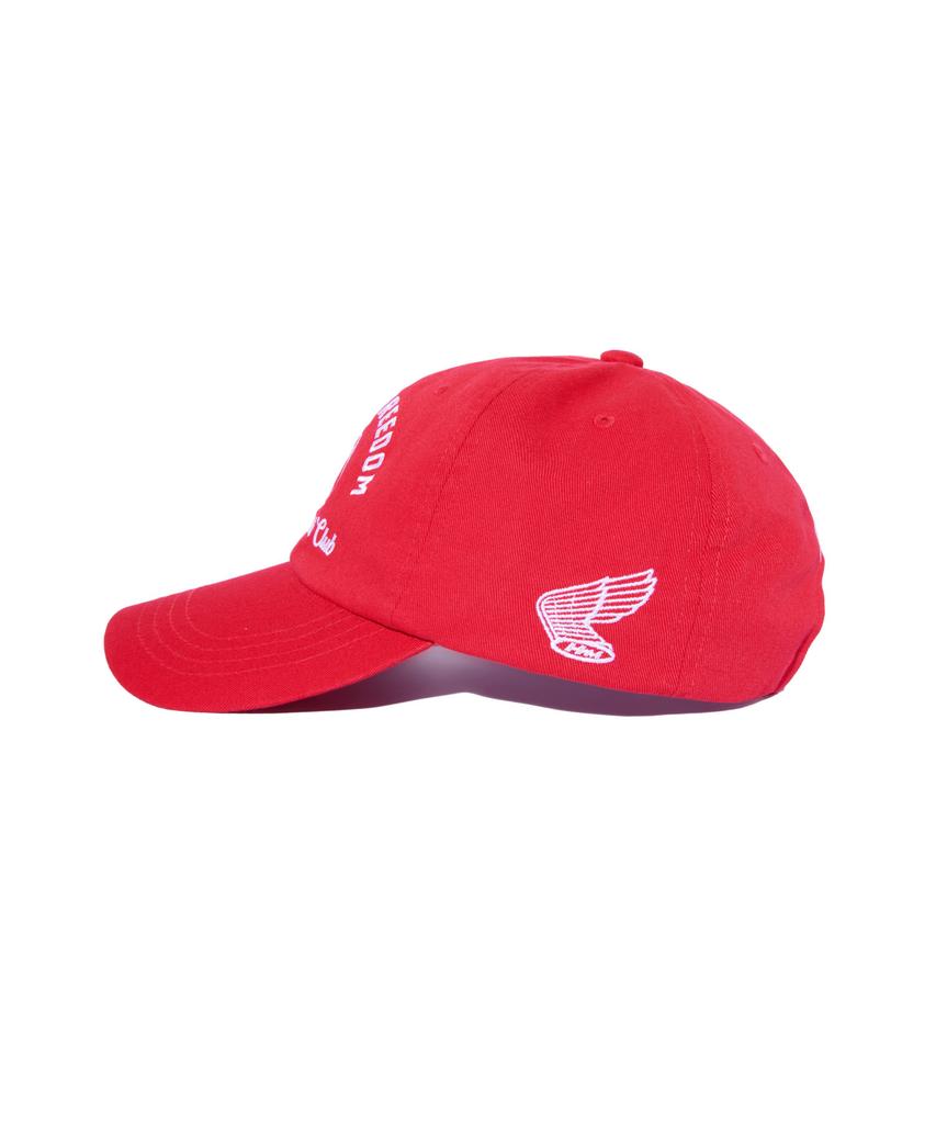 PHYPS MOTORCYCLE Ride To Freedom Ball Cap Red