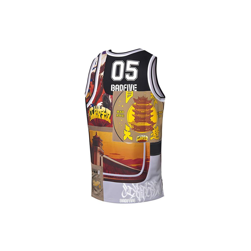 Li-Ning Badfive Rogue Hero Locker geschnittenes Basketball-Tanktop Herren Tops Mehrfarbig AAYQ519-1