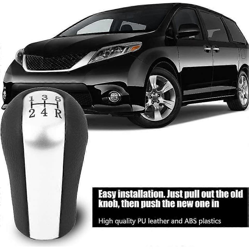 5 Speed Gear Shift Knob Stick Lever Car Auto Manual Transmission Adapter Head Car 1994-2000 - DD0