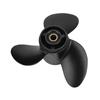 Marine Outboard Propeller 3 Blades 7.8x8in 12 Tooth RH Rotation Replacement for TOHATSU 4‑6HP MFS4 4 Stroke Engine