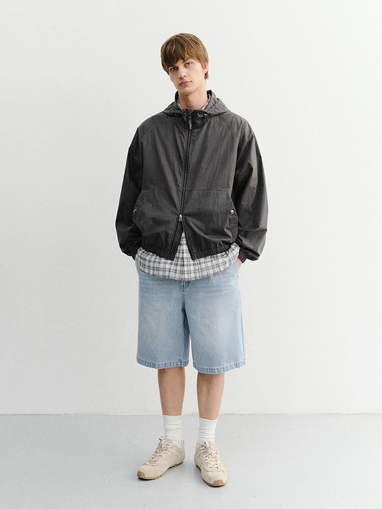 Dunst For Men Summer Breeze Windbreaker_Unisex_Udju6B123_Black