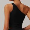 New Shoulder Sports Yoga Top Super Soft Nylon Fitness Outdoor