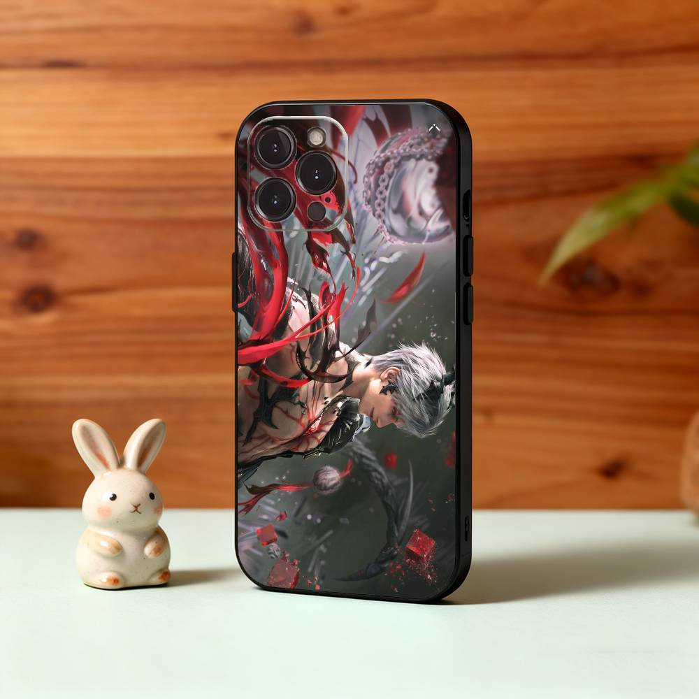 Sylus Love And Deep Space Phone Case For iPhone17,16,15,14,13,12,Plus,Pro Max, 5G Others Soft Black Cover