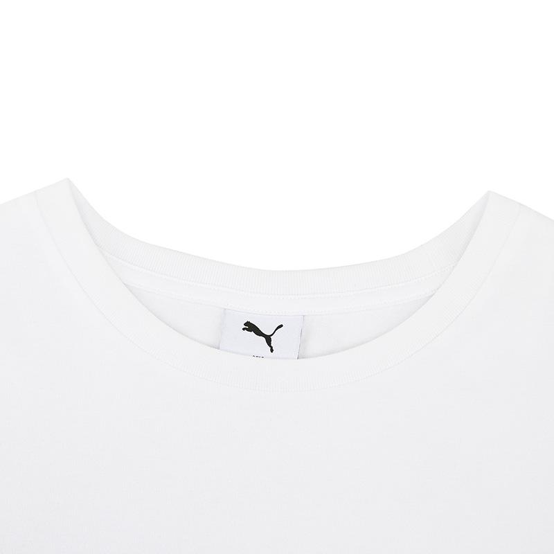 Puma Ess Crew Neck Pullover Knit Short Sleeve T-Shirt Unisex Tops 695663-02