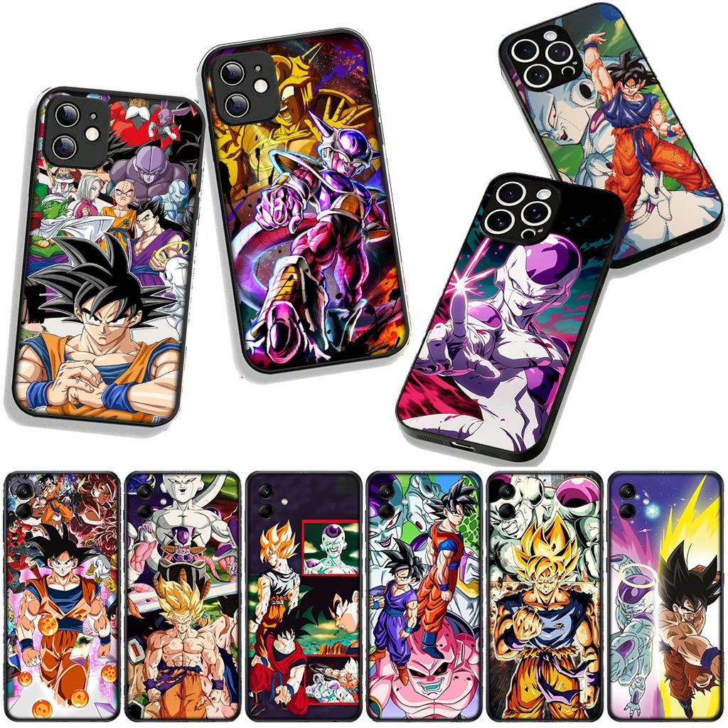 For Motorola Moto G54 G05 G24 G55 G75 G85 G15 G57 G86 Power Edge 50 30 Fusion Neo Pro Case Dragon Gokus Ball DragonBalls Frieza