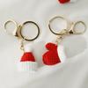 WTEMPO Christmas Keychain Pendants DIY Christmas Ornaments Sweet Cute Key Chains Special Gifts for Wedding Birthday Halloween Christmas New Year