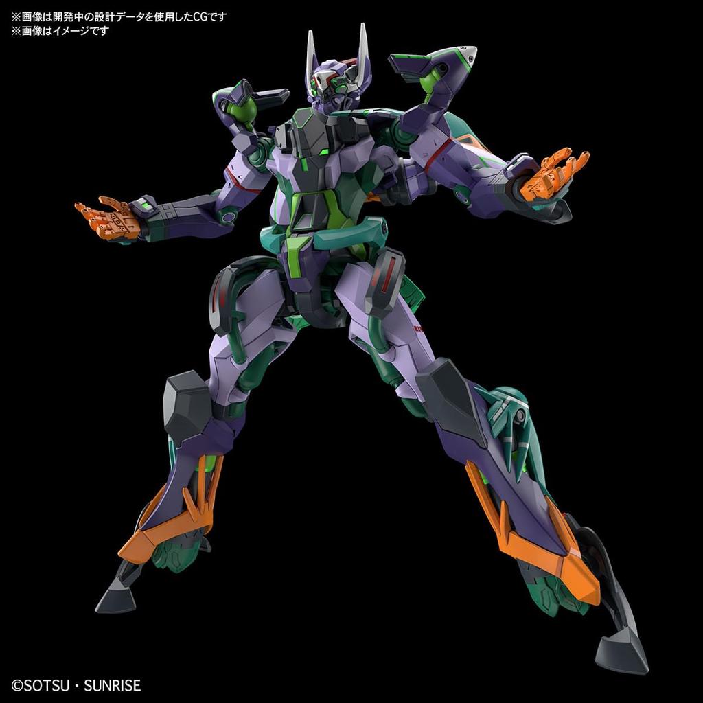 BANDAI SPIRITS HG Mobile Suit Gundam GQuuuuuuX GFreD Plastic Model Kit (Gifred) Pre-colored