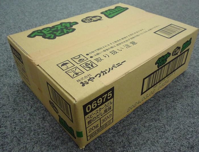 Baby Star Udon Bonito Dashi Flavor 20g X 30 Bags Oyatsu Company Dagashi Snacks Ramen Snacks Snacks Snacks Rolling Stock Adult Purchase [Official]