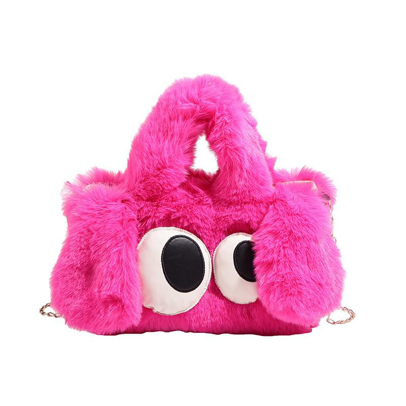 Plush Cartoon Childrens Shoulder Bag With Breathable Material For Kindergarten Kids