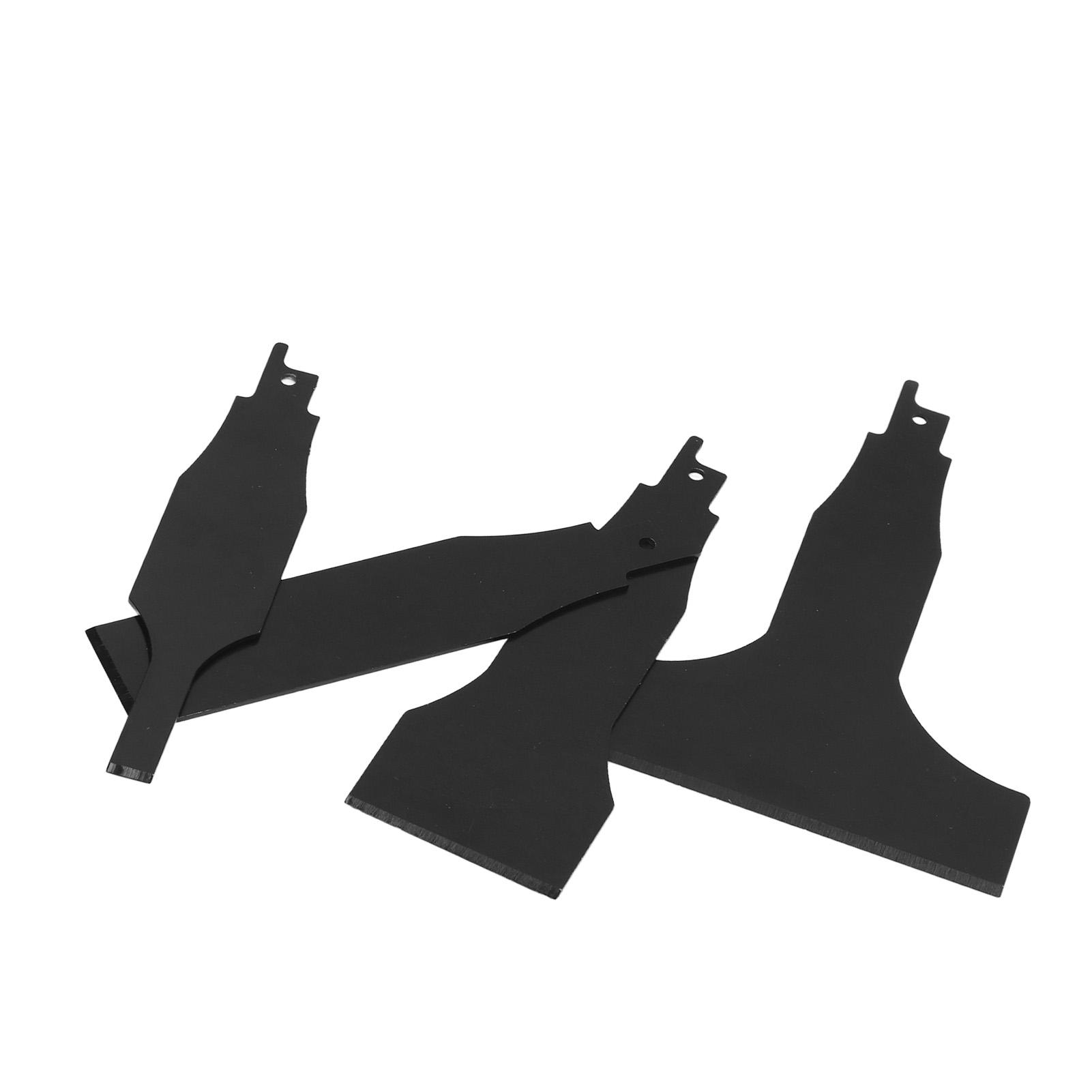 

4 шт. лезвие возвратно-поступательной пилы скребок многофункциональный инструмент для чистки плитки из высокоуглеродистой стали