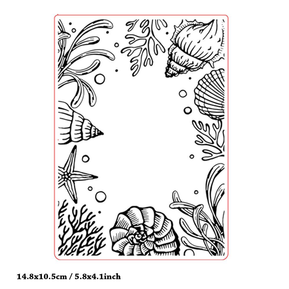 Background Plastic Embossing Folders for Cards Making Supplies DIY Paper 3D Scrapbook Stencils Album Crafts Decoration Template