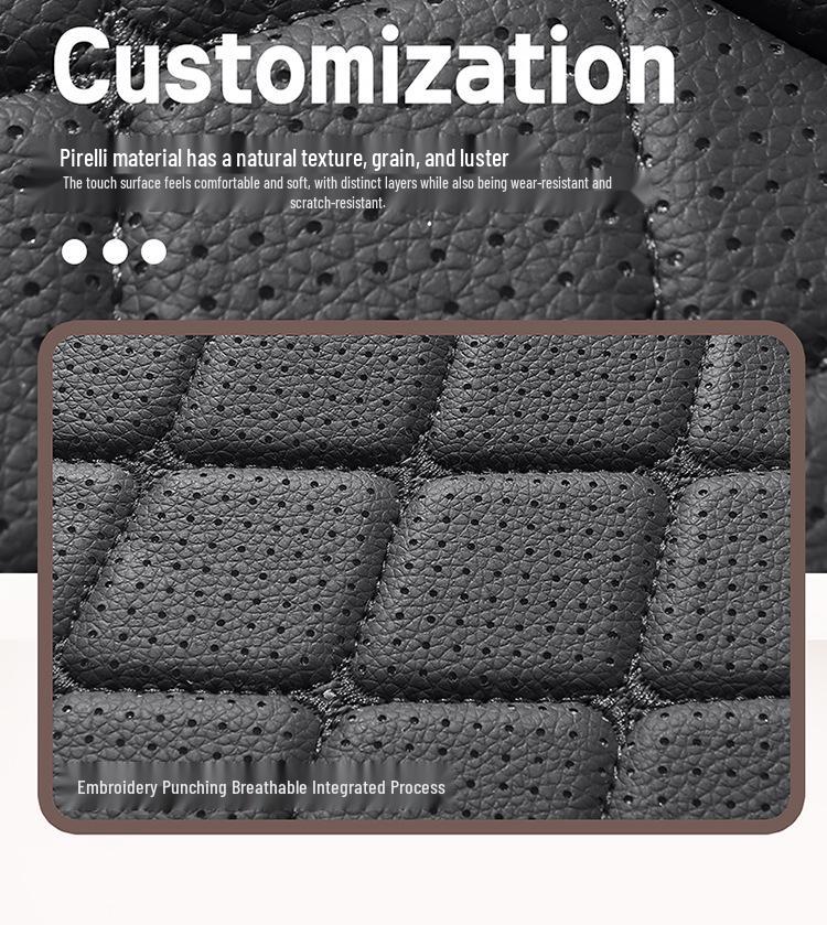 Wuling Jiachen Seven-Seat Leather Car Seat Cushion - All Seasons Universal Fit