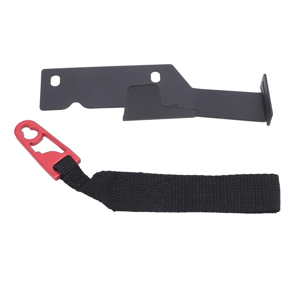 Rücksitz Schnellverschluss mit verstellbaren Riemen Metall Nylon Rücksitz Schnellverschluss Werkzeug Ersatz