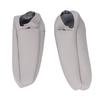 2Pcs Set Car Front Seat Armrest Cover Leather Waterproof Good Toughness Replacement for Tian Siena 2005‑2010Grey