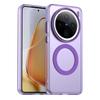 For Magnetic Case for Vivo X200 Pro Mini X200pro Candy Color Translucent PC + TPU Shockproof Bumper for Vivo V40 Pro G