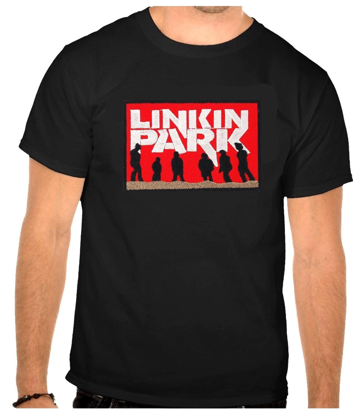 Linkin Park Rock Music Logo Black T-Shirt -1210 XXXL