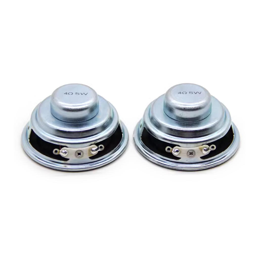 Audio 1PC 52MM 4 Ohm 5W Vollständige Palette Lautsprecher Gummi Seite NdFeB Magnetische Mini Tragbare Lautsprecher Sound heimkino